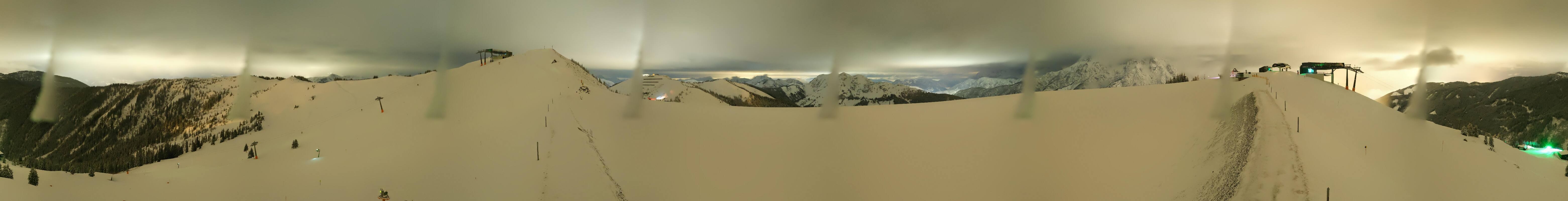 Archived image Webcam Leogang - View from Großer Asitz