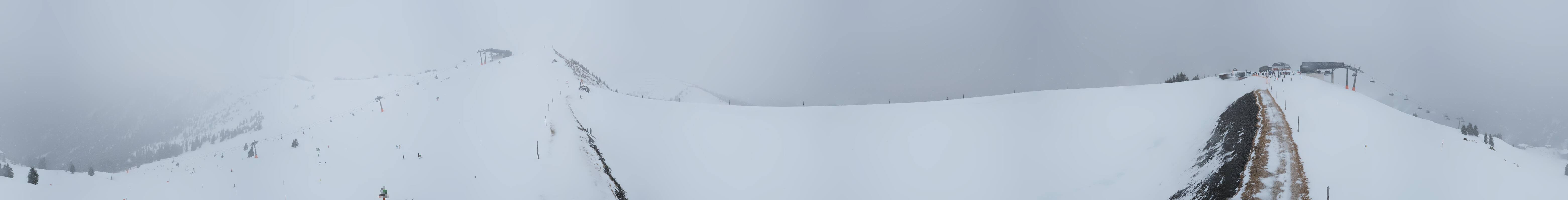 Archiv Foto Webcam Leogang - Ausblick vom Großen Asitz