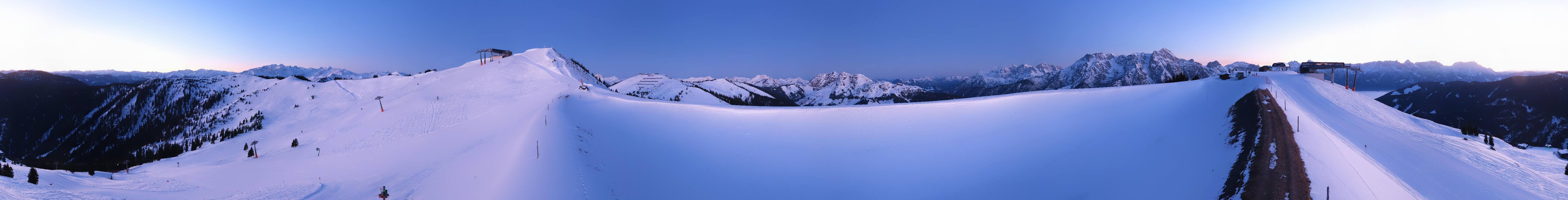 Archived image Webcam Leogang - View from Großer Asitz