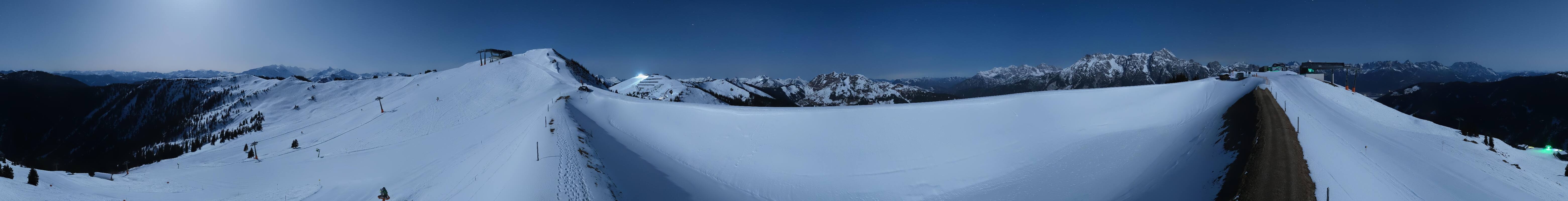 Archived image Webcam Leogang - View from Großer Asitz