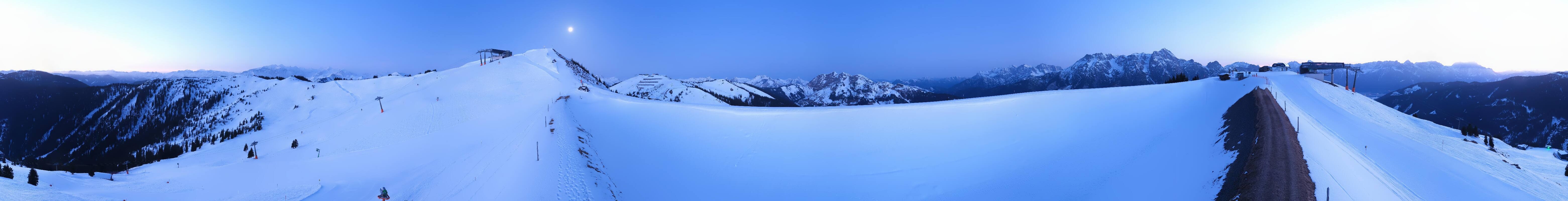 Archived image Webcam Leogang - View from Großer Asitz