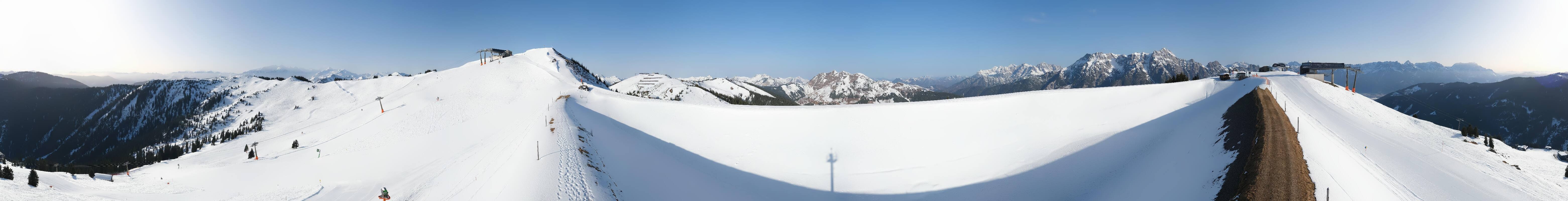 Archived image Webcam Leogang - View from Großer Asitz