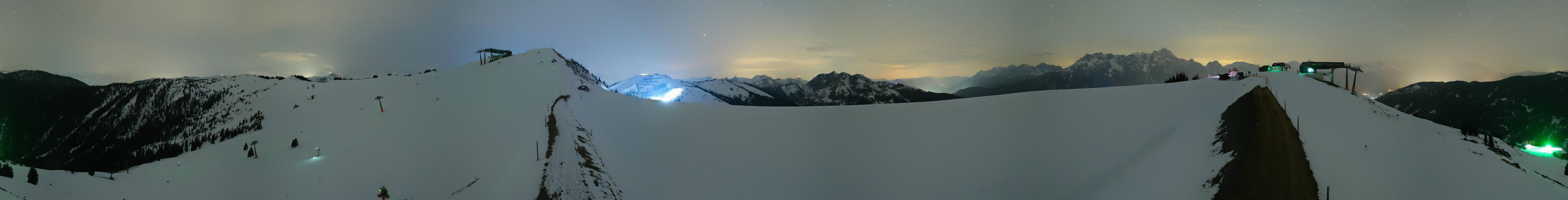 Archiv Foto Webcam Leogang - Ausblick vom Großen Asitz