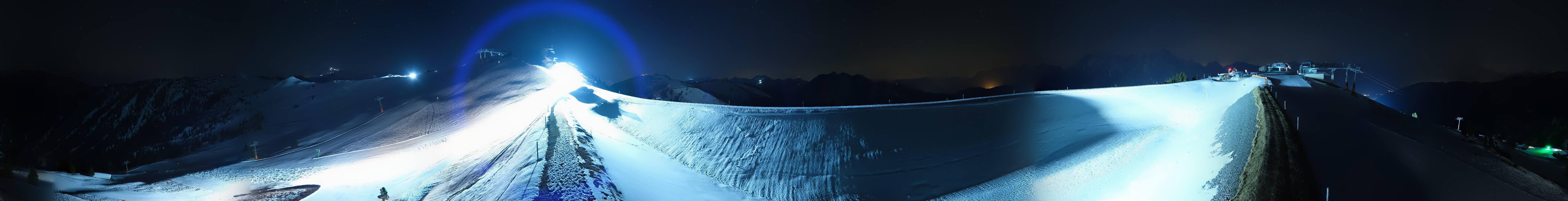 Archiv Foto Webcam Leogang - Ausblick vom Großen Asitz