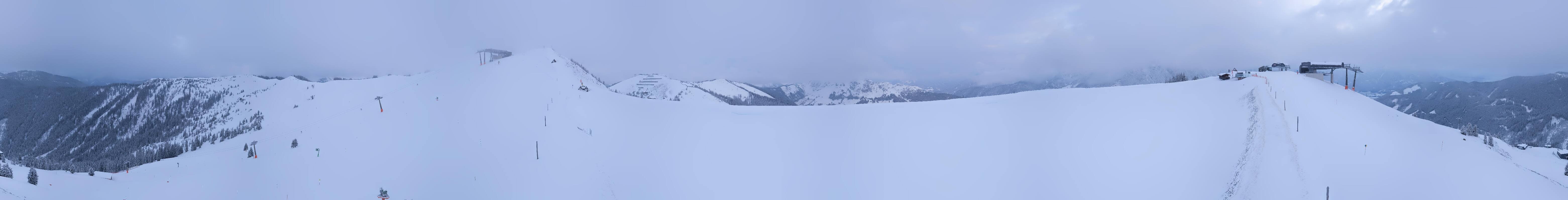 Archived image Webcam Leogang - View from Großer Asitz