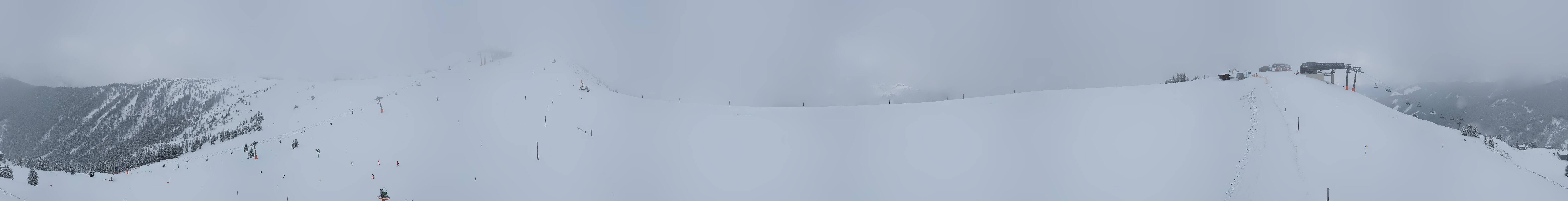 Archiv Foto Webcam Leogang - Ausblick vom Großen Asitz