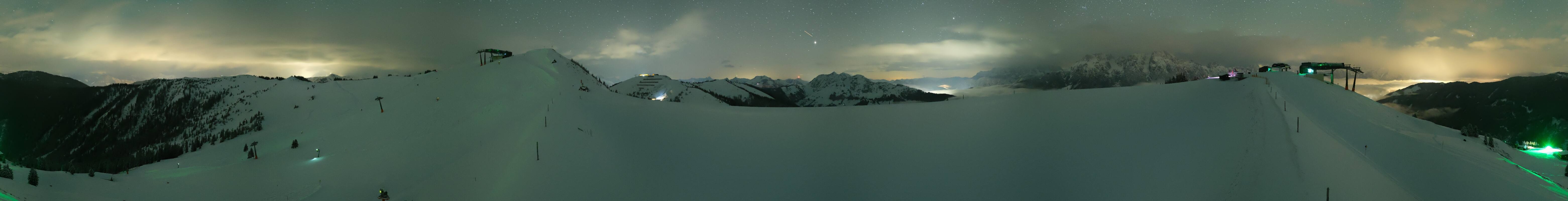 Archiv Foto Webcam Leogang - Ausblick vom Großen Asitz