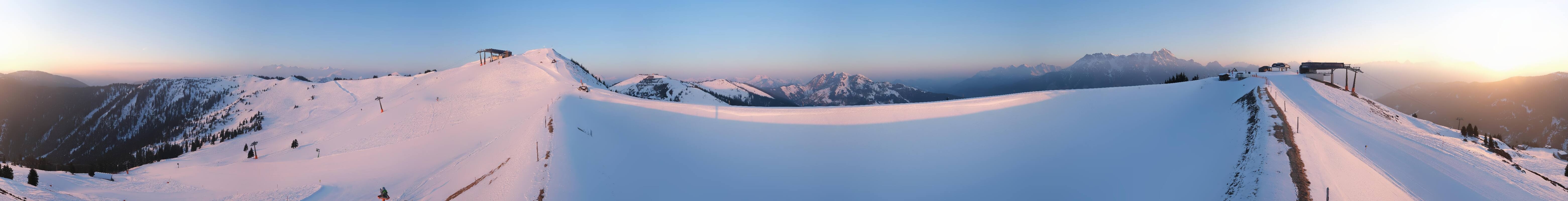 Archived image Webcam Leogang - View from Großer Asitz