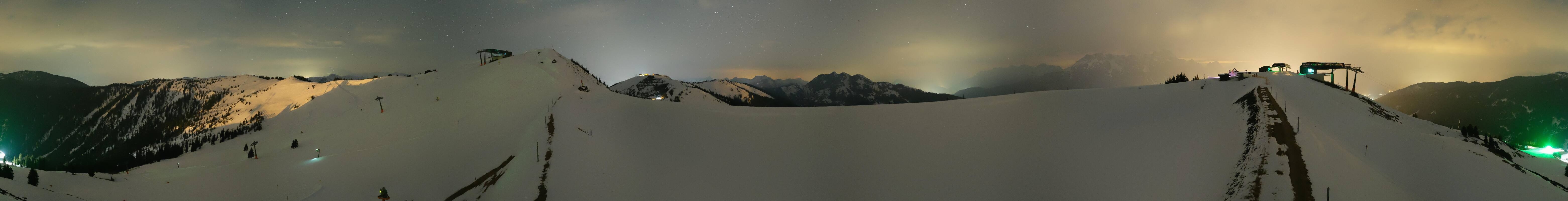 Archiv Foto Webcam Leogang - Ausblick vom Großen Asitz