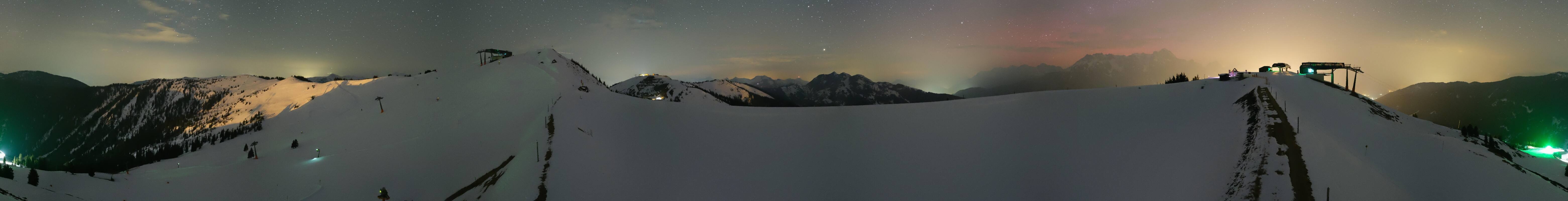Archiv Foto Webcam Leogang - Ausblick vom Großen Asitz