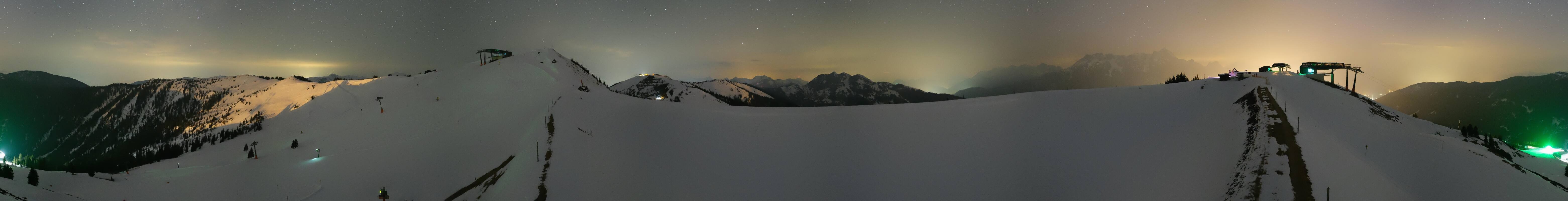 Archiv Foto Webcam Leogang - Ausblick vom Großen Asitz