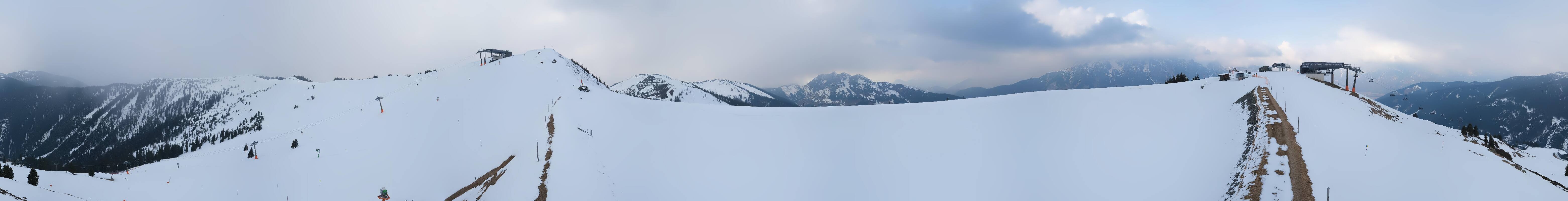 Archiv Foto Webcam Leogang - Ausblick vom Großen Asitz