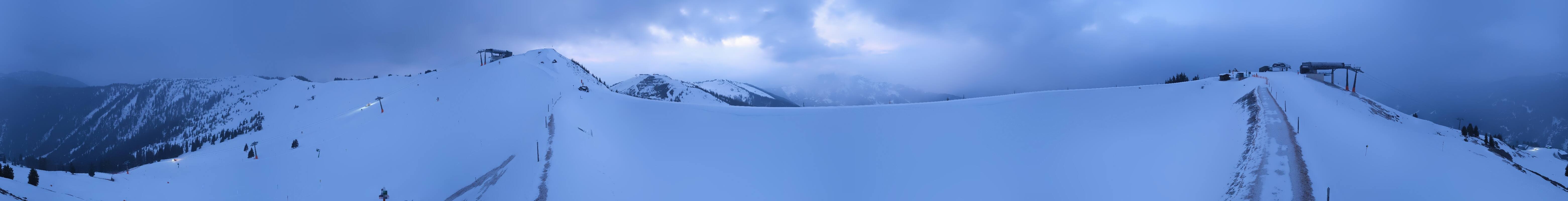 Archiv Foto Webcam Leogang - Ausblick vom Großen Asitz