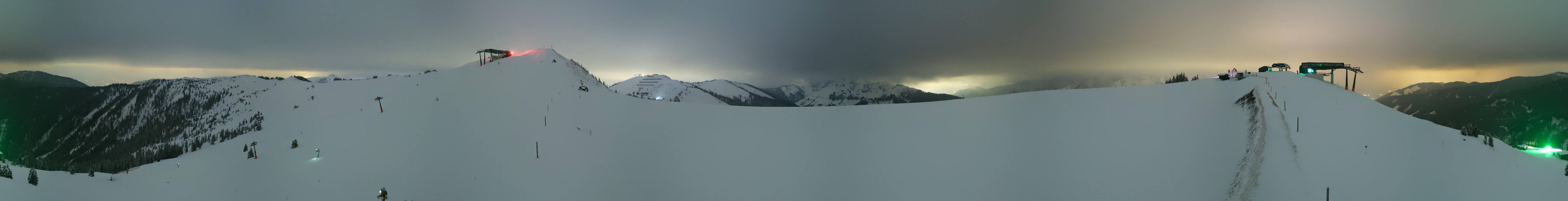 Archived image Webcam Leogang - View from Großer Asitz