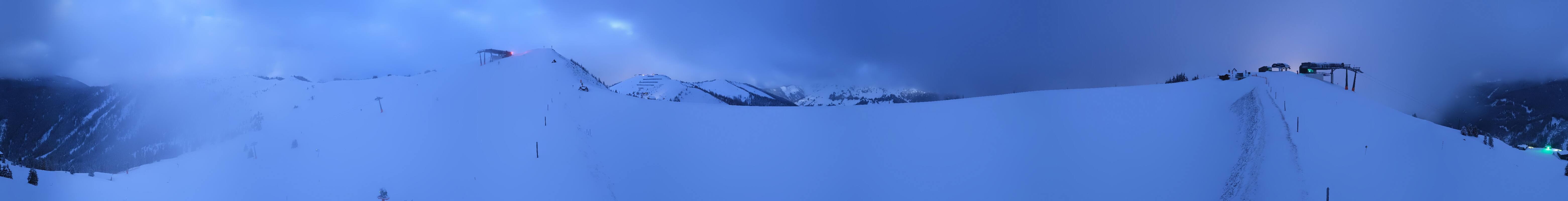 Archiv Foto Webcam Leogang - Ausblick vom Großen Asitz