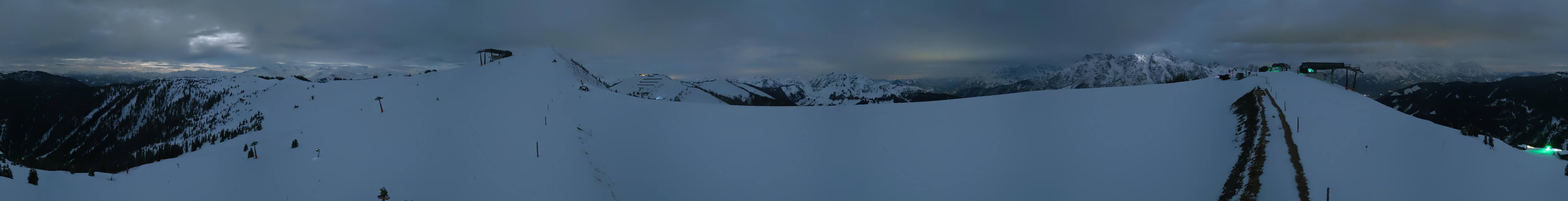 Archived image Webcam Leogang - View from Großer Asitz