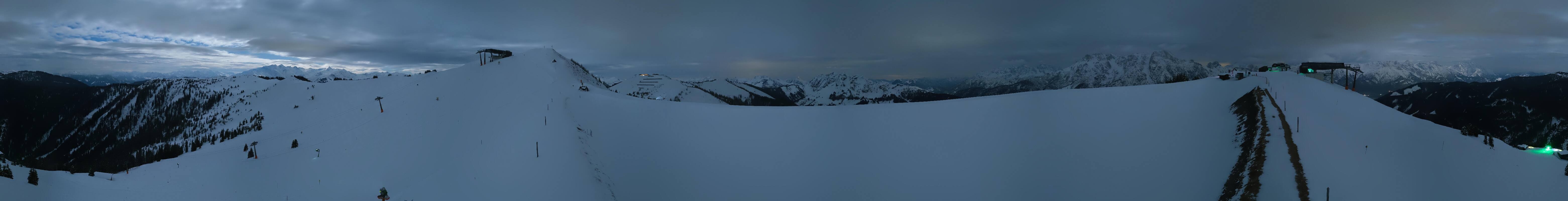 Archived image Webcam Leogang - View from Großer Asitz