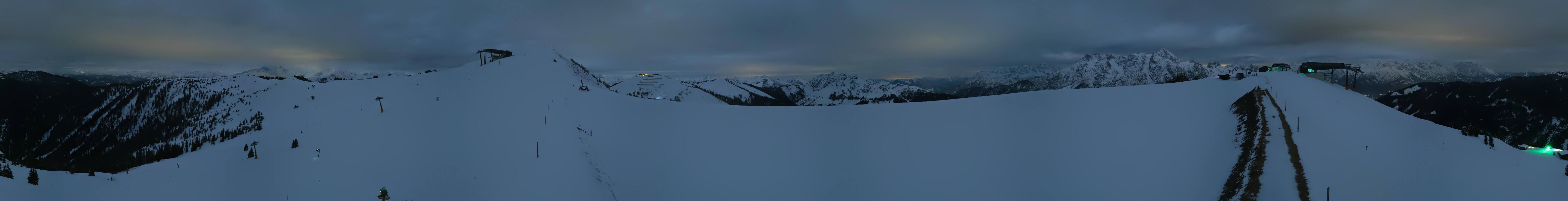 Archived image Webcam Leogang - View from Großer Asitz