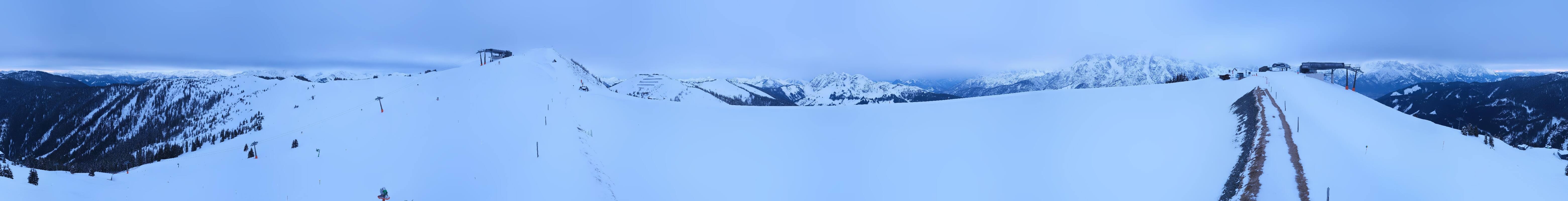 Archived image Webcam Leogang - View from Großer Asitz