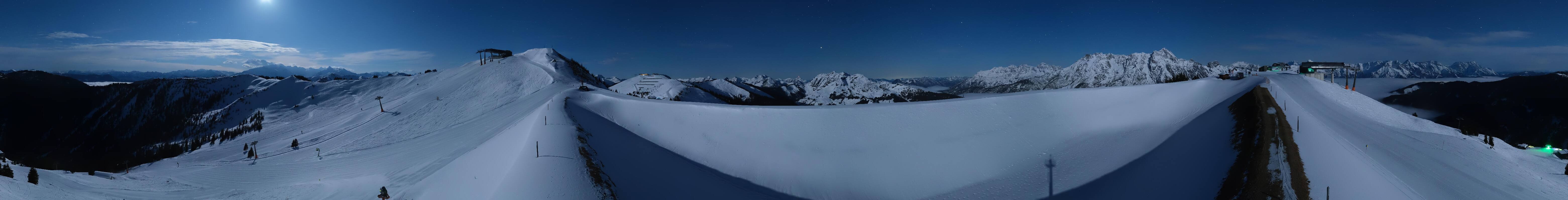Archiv Foto Webcam Leogang - Ausblick vom Großen Asitz