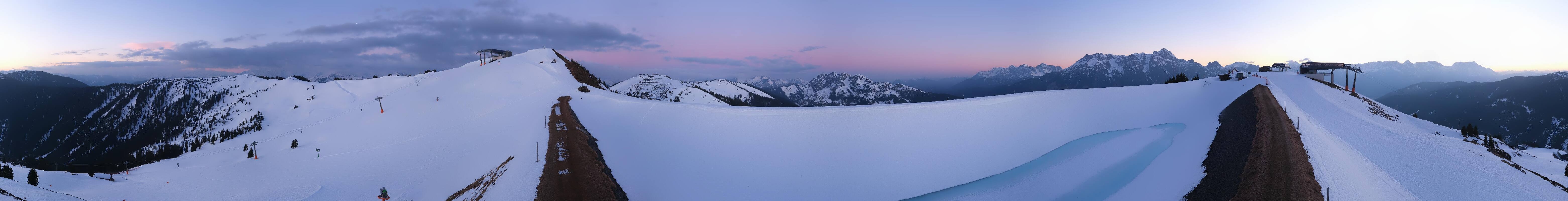 Archived image Webcam Leogang - View from Großer Asitz