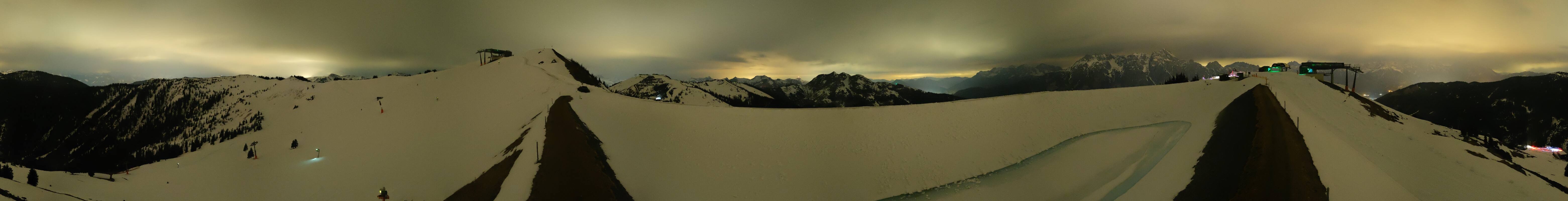 Archived image Webcam Leogang - View from Großer Asitz