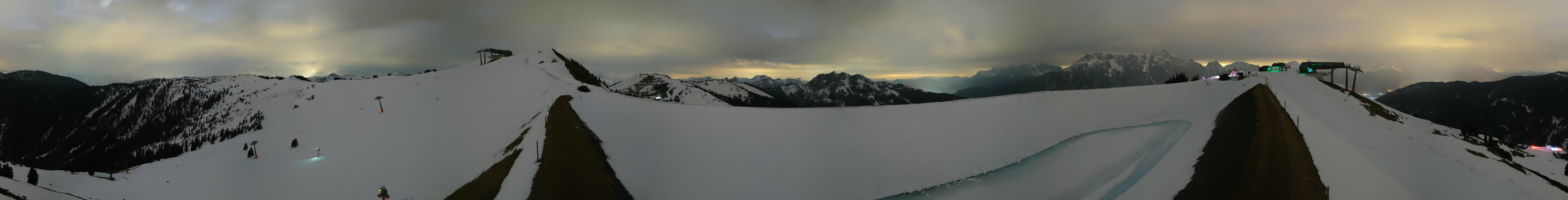 Archived image Webcam Leogang - View from Großer Asitz