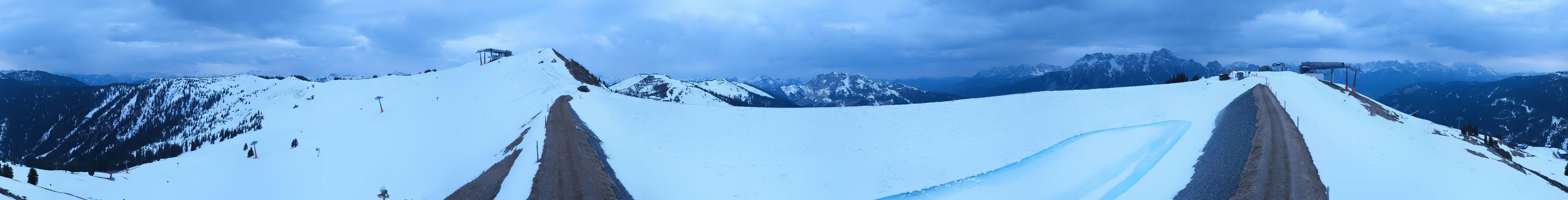 Archived image Webcam Leogang - View from Großer Asitz