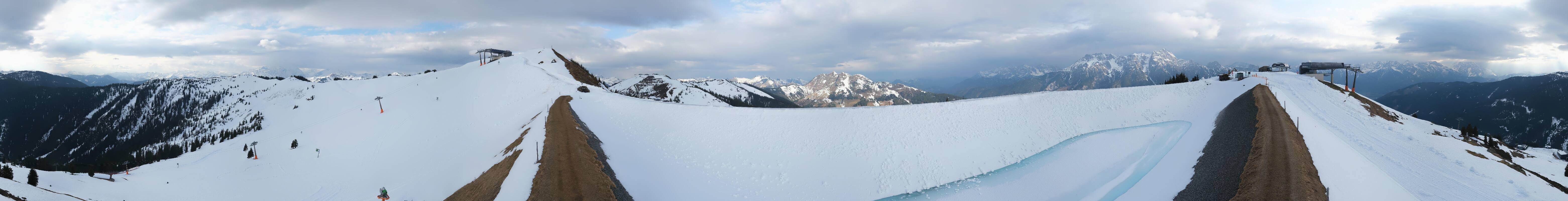Archived image Webcam Leogang - View from Großer Asitz
