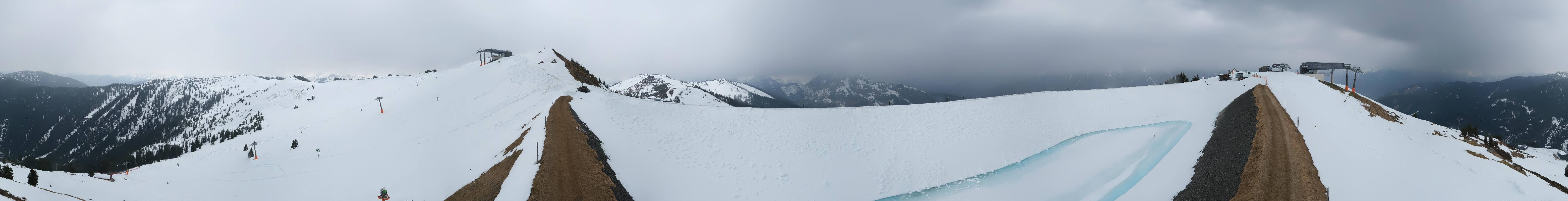 Archived image Webcam Leogang - View from Großer Asitz
