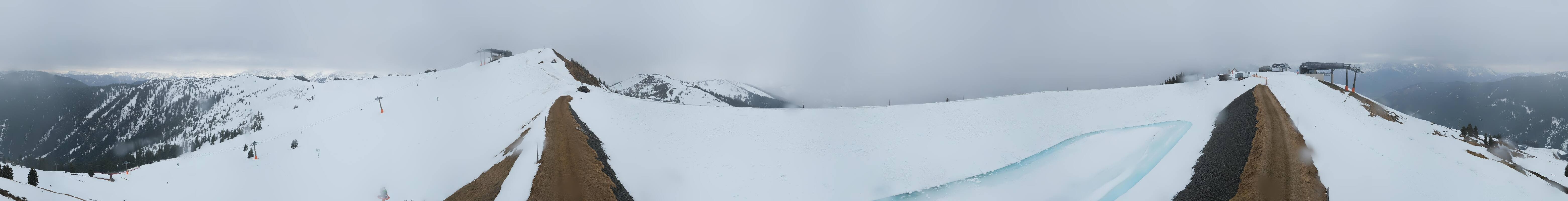 Archiv Foto Webcam Leogang - Ausblick vom Großen Asitz
