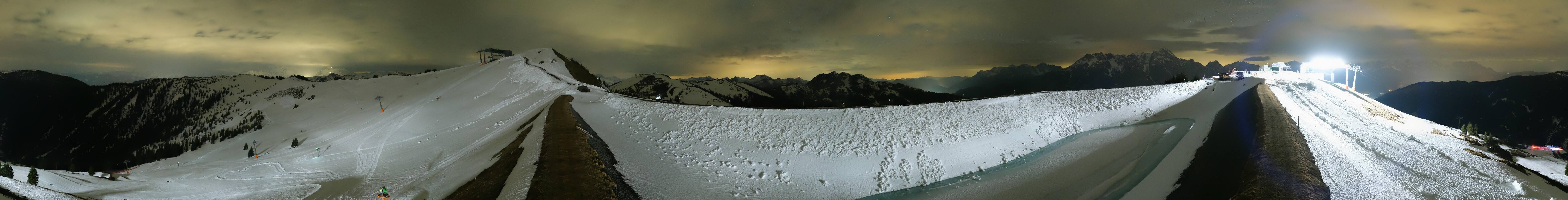 Archiv Foto Webcam Leogang - Ausblick vom Großen Asitz