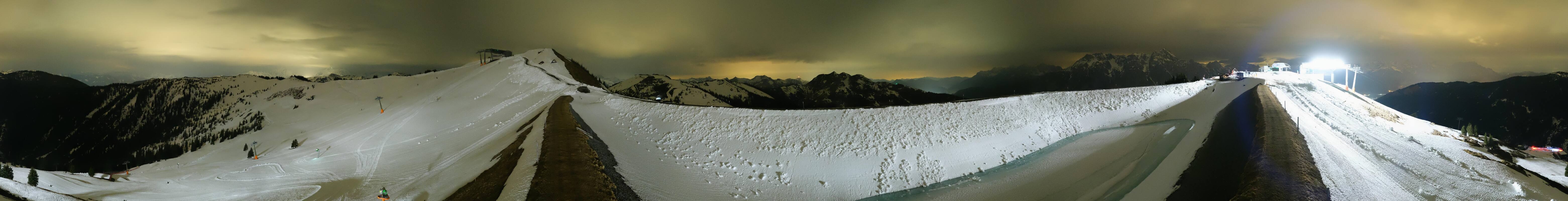 Archiv Foto Webcam Leogang - Ausblick vom Großen Asitz