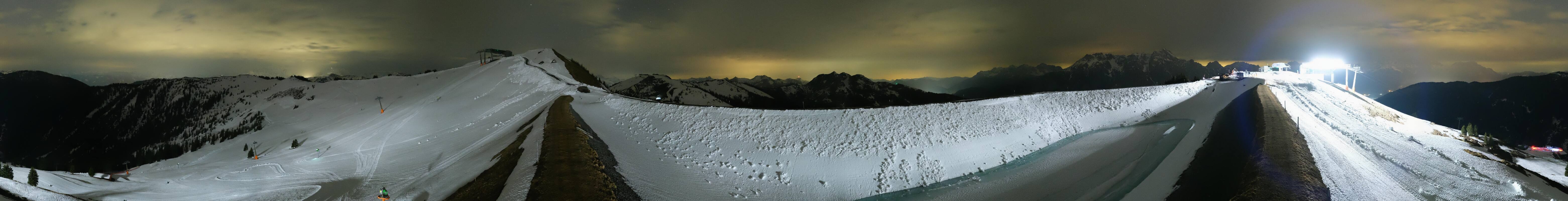 Archiv Foto Webcam Leogang - Ausblick vom Großen Asitz