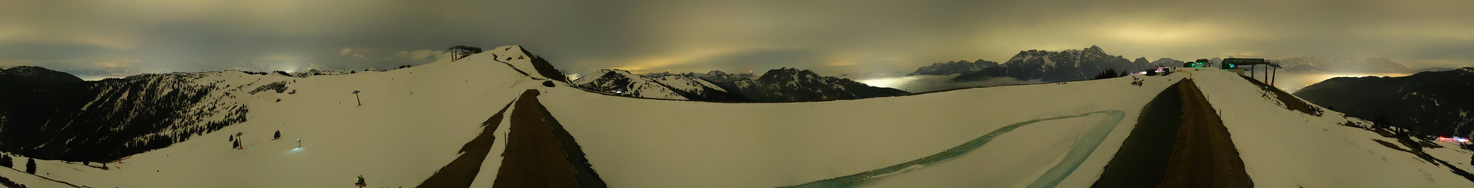 Archiv Foto Webcam Leogang - Ausblick vom Großen Asitz