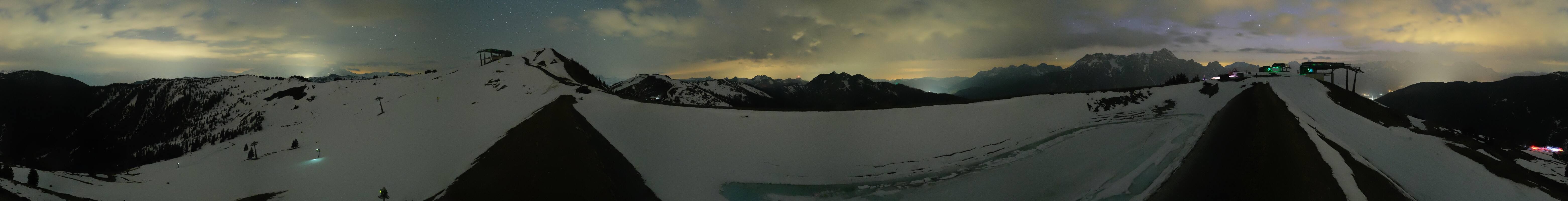 Archiv Foto Webcam Leogang - Ausblick vom Großen Asitz