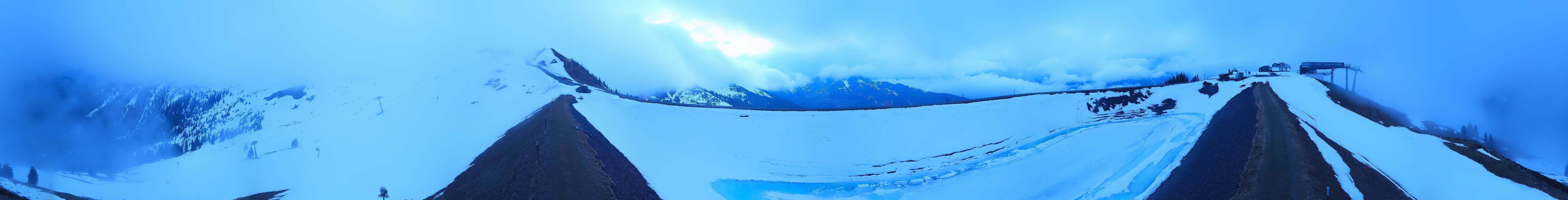 Archiv Foto Webcam Leogang - Ausblick vom Großen Asitz