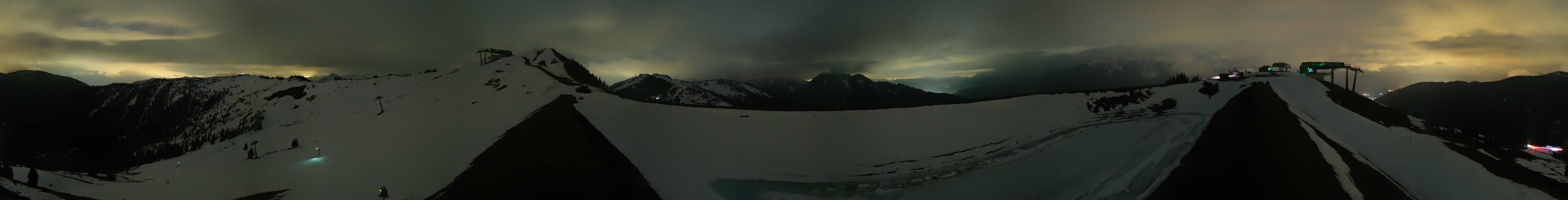Archiv Foto Webcam Leogang - Ausblick vom Großen Asitz