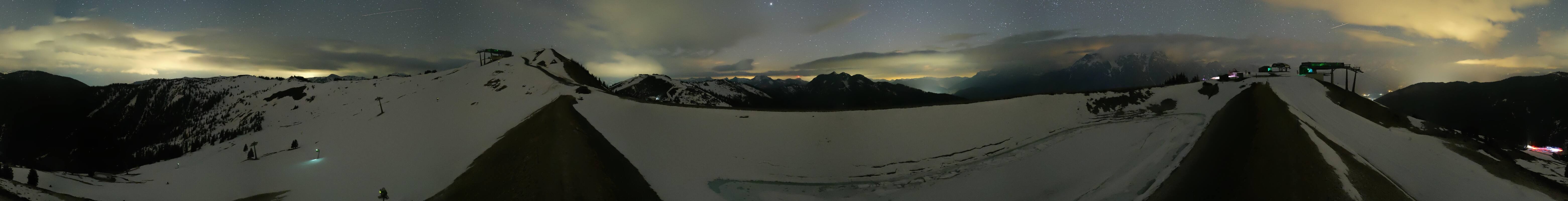 Archiv Foto Webcam Leogang - Ausblick vom Großen Asitz