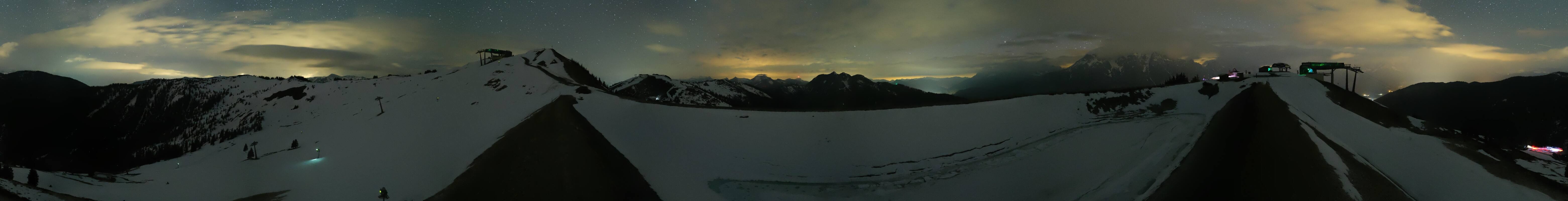 Archiv Foto Webcam Leogang - Ausblick vom Großen Asitz