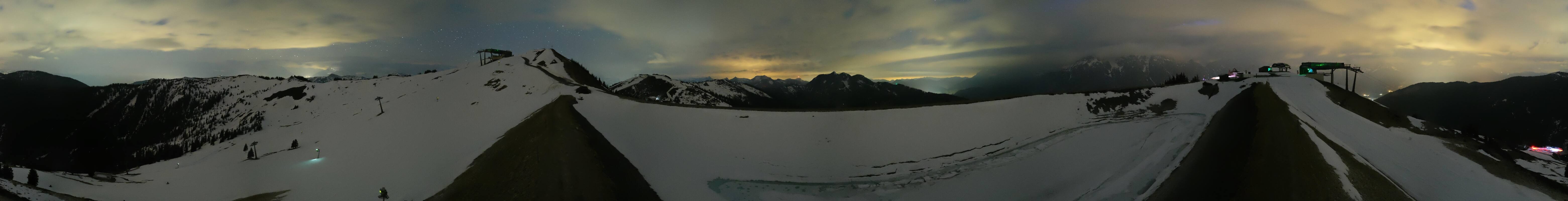 Archiv Foto Webcam Leogang - Ausblick vom Großen Asitz