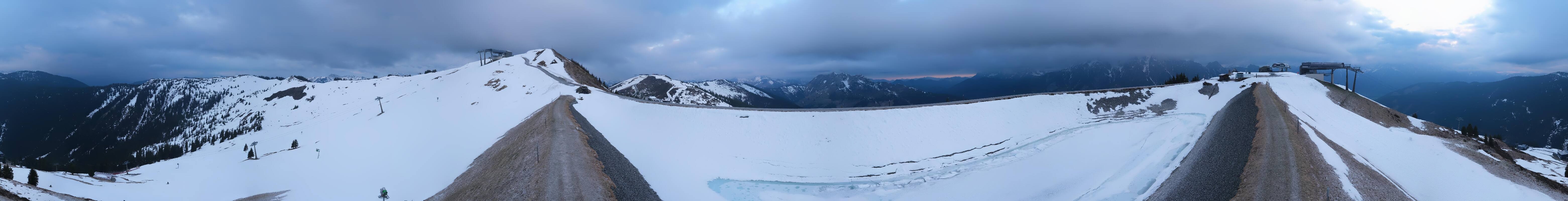 Archiv Foto Webcam Leogang - Ausblick vom Großen Asitz