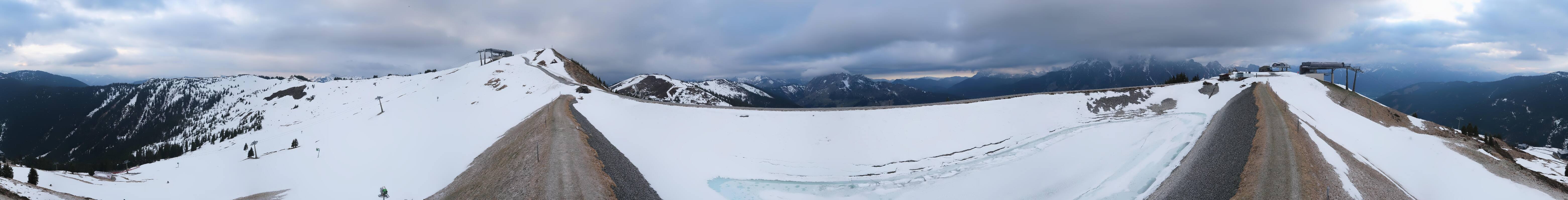 Archiv Foto Webcam Leogang - Ausblick vom Großen Asitz