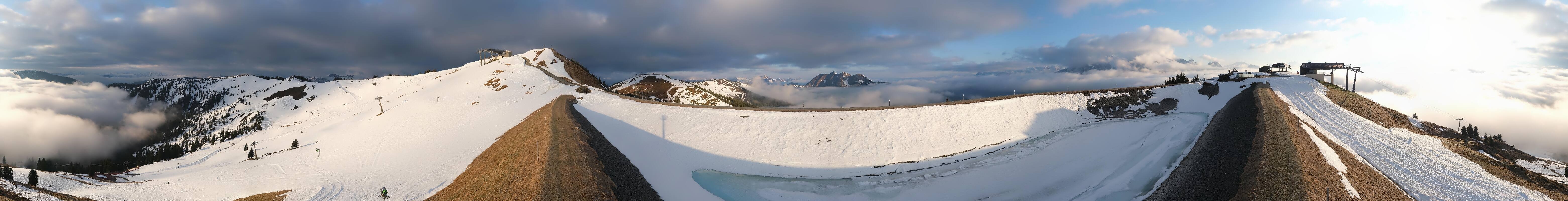 Archived image Webcam Leogang - View from Großer Asitz
