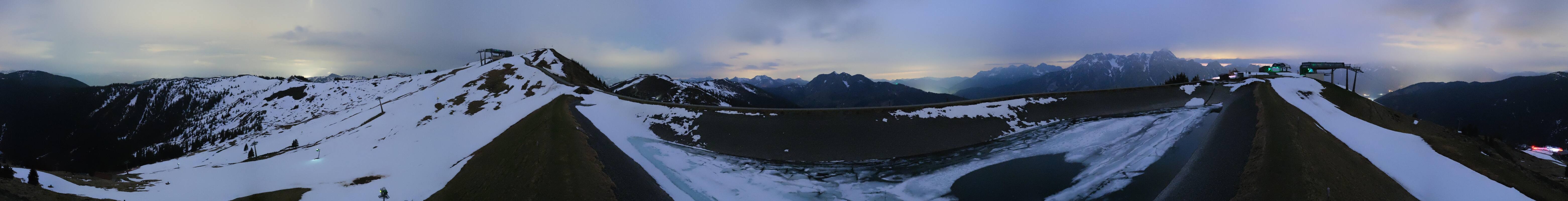 Archiv Foto Webcam Leogang - Ausblick vom Großen Asitz