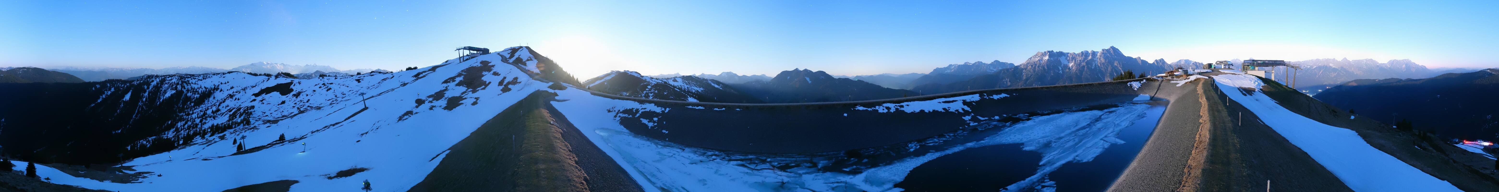 Archiv Foto Webcam Leogang - Ausblick vom Großen Asitz