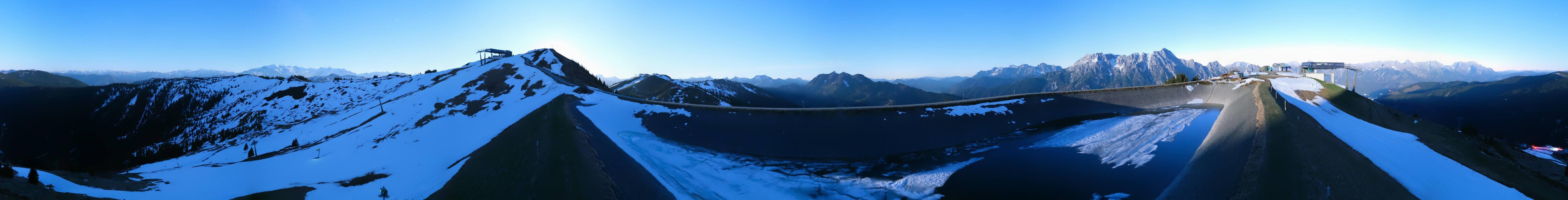 Archiv Foto Webcam Leogang - Ausblick vom Großen Asitz