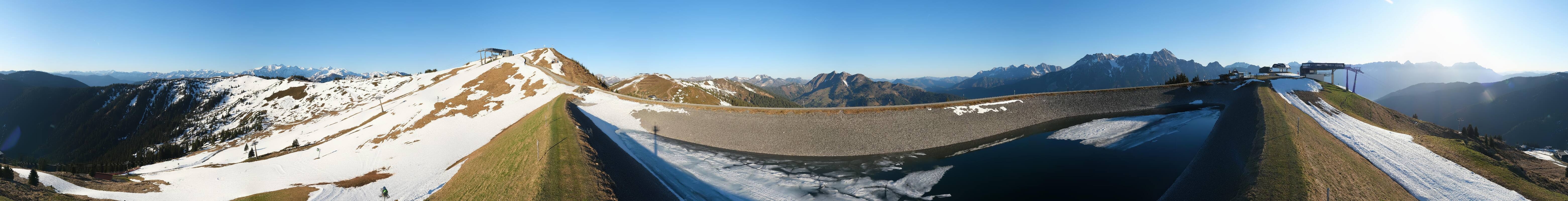 Archived image Webcam Leogang - View from Großer Asitz