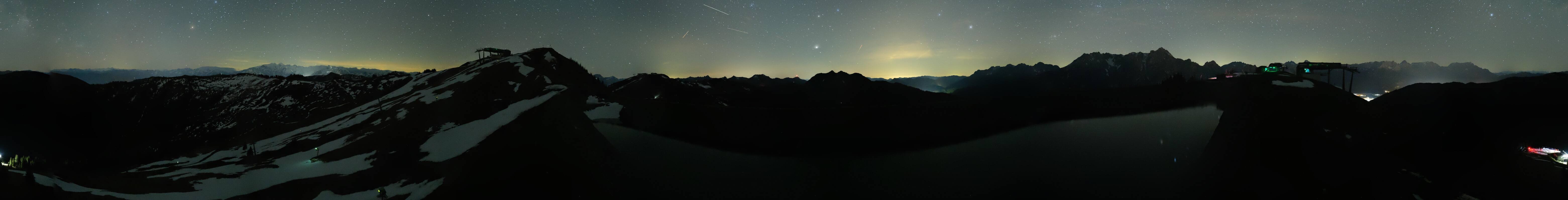 Archiv Foto Webcam Leogang - Ausblick vom Großen Asitz