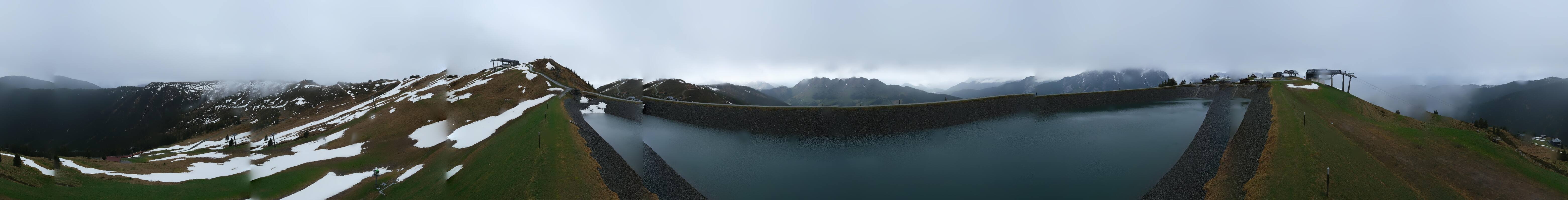 Archiv Foto Webcam Leogang - Ausblick vom Großen Asitz